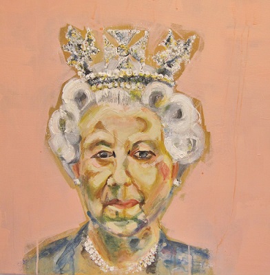 La Reine Élisabeth II (selon Lucien Freud), 